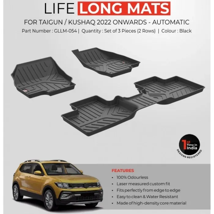 GFX  LIFELONG Mats For Volkswagen Taigun